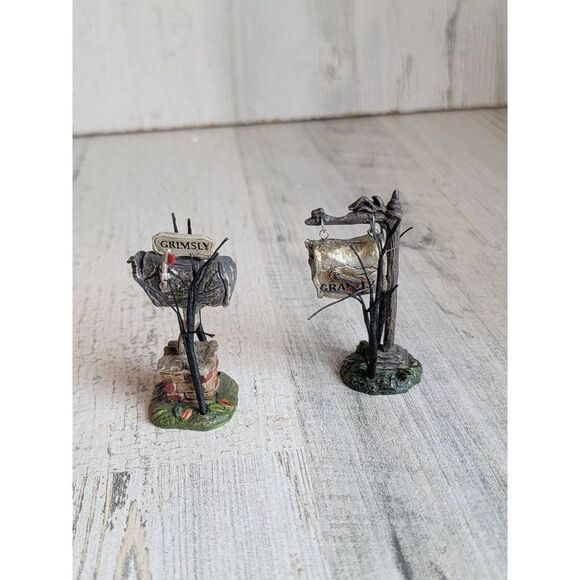 Dept 56 809387 Spooky Mailboxes Halloween Village accessory - Picture 3 of 6